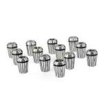 ER25 Collet Set 3/32" to 5/8" – 14 Pieces
