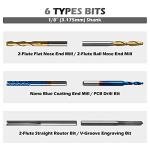 Genmitsu 50-Piece Tungsten Carbide CNC Bit Set