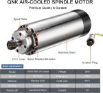 1.5KW Air-Cooled CNC Spindle Motor ER11 24000RPM