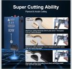 80W Air Assist Laser Module for Engraving