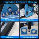 WolfPawn 4040 PRO CNC Router Machine 3-Axis