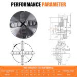 RATTMMOTOR Multi-Function Lathe Chuck Spindle Assembly