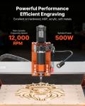 VEVOR 500W 3-Axis CNC Router for Wood Engraving