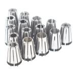 ER11 Super Precision Spring Collet Set - 15 Pcs