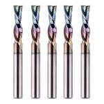 SpeTool 5PCS Downcut Spiral Router Bits Set