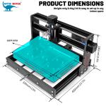 3 Axis 3020 Mini CNC Router Kit w/ Controller
