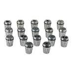 Precision ER32 Collet Set 17pcs, 3/32-3/4
