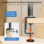 CNC Router Dust Collection Boom Arm and Hose Holder