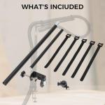 CNC Router Dust Collection Boom Arm and Hose Holder