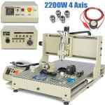 2.2KW USB 4-Axis CNC Engraving Machine 6090Z
