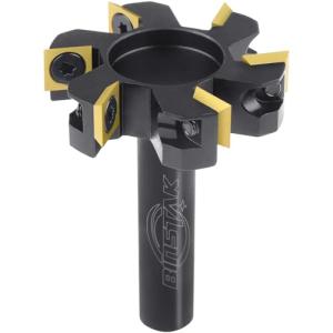 CNC Surfacing Router Bit, 1/2" Shank, 2" Diameter