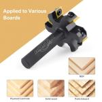 CNC Surfacing Router Bit, 1/2" Shank, 2" Diameter