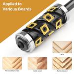 BINSTAK Heavy Duty Flush Trim Router Bit Set