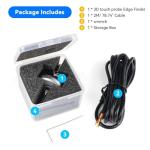 YIDOFENG CNC 3D Touch Probe Edge Finder,XYZ Coordinate Measuring Sensor with 2M Cable and 6 MM Shank Compatible with Mach3 and GRBL,for GRBL CNC Router (NPN-NO)