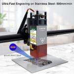Laser Engraver Module 5000mW 5W Optical Output Power with Air Assist 45mm Focus