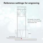 Laser Engraver Module 5000mW 5W Optical Output Power with Air Assist 45mm Focus