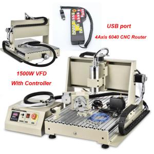 USB 4 Axis 6040 CNC Engraver Router Machine