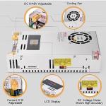 Adjustable DC Voltage Converter with Digital Display