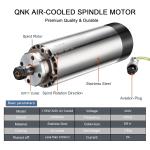 1.5KW Air-Cooled Spindle Motor with VFD Set