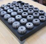 CNC Collet Organizer Tray for ER16, ER20, ER25, ER32