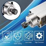3KW Air-Cooled Spindle Motor with VFD CNC Set