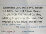 SainSmart Genmitsu 3018-PRO Desktop CNC Router