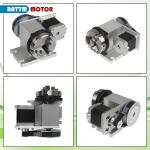 CNC Router Rotary Table 4th Axis 3 Jaw Chuck