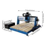 USB 3 Axis 6050 CNC Router Engraver Machine