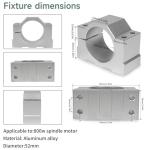 RATTMMOTOR 800W Air-Cooled Spindle Motor Kit