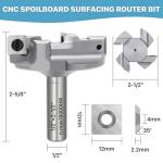 KEENTECH 2-1/2" CNC Spoilboard Router Bit