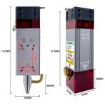 10W Laser Module with Air Assist for Engraving