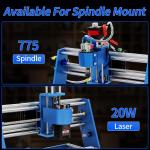 All-Metal 3018 CNC Router with Emergency Stop