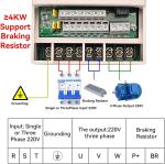 220V 2.2KW VFD for CNC and Motor Control