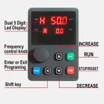 220V 2.2KW CNC Variable Frequency Drive 10A