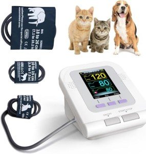 Pet Blood Pressure Monitor with Three Cuffs