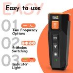 Ultrasonic Dog Trainer: Rechargeable Bark Deterrent