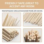100PCS Natural Rattan Reed Diffuser Sticks