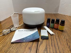 ASAKUKI 500ml Essential Oil Diffuser with Remote