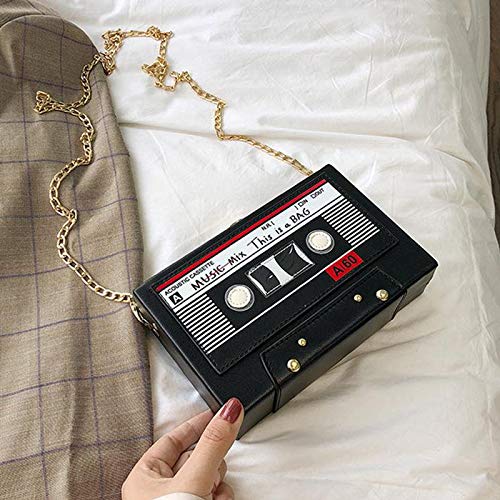 Vintage Radio-Shaped Retro Crossbody Bag