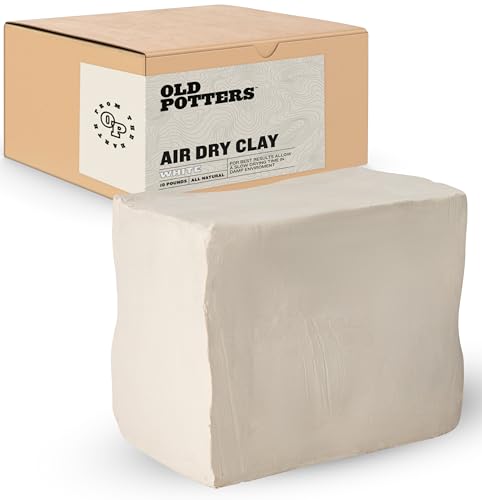 Old Potters Air Dry Clay - 10 lbs, White