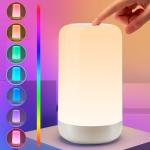 Rechargeable RGB Touch Lamp for Bedroom & More