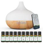 Essential Oil Diffuser with Remote and LED Lights