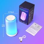 Rechargeable RGB Touch Lamp for Bedroom & More