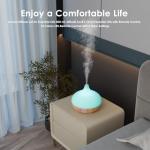 Essential Oil Diffuser with Remote and LED Lights