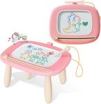 Magnetic Drawing Board for Toddlers - Pink