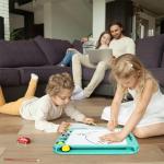 Large Magnetic Drawing Board for Kids
