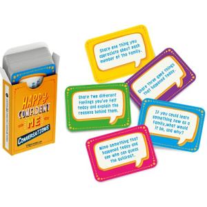 Happy Confident Me Family Conversation Cards