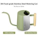 Sage Stainless Steel Indoor Watering Can 35oz