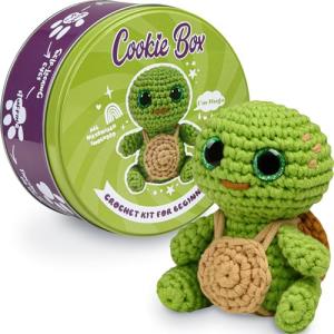 Beginner Crochet Kit: Amigurumi Turtle Hugo