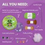 Beginner Crochet Kit: Amigurumi Turtle Hugo